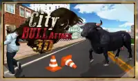 Crazy Angry Bull Revenge 3D Screen Shot 0