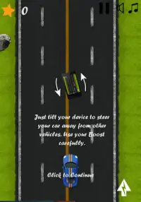 Crazy Car Racing Tilt Game Screen Shot 0