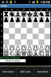 Chess Game Screen Shot 0