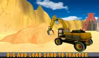 Sand Excavator Tractor Sim Screen Shot 1