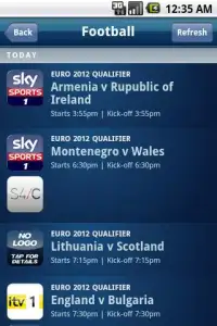 Live Sport on TV (Free) Screen Shot 1