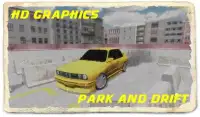 Bmw E30 Drift Parking 3D Screen Shot 11