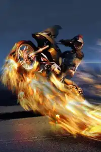 Speed Racing Motorcycle Screen Shot 3