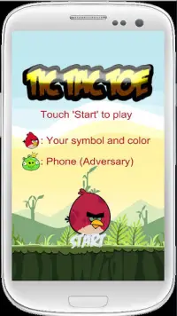 Angry Birds Tic Tac Toe Screen Shot 0