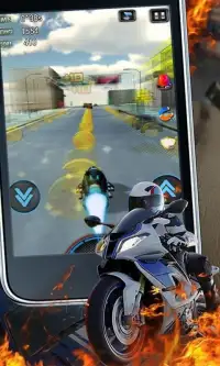 Fast Moto Racing 3D Screen Shot 0