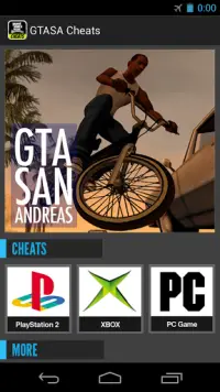 GTA San Andreas Cheats Screen Shot 0