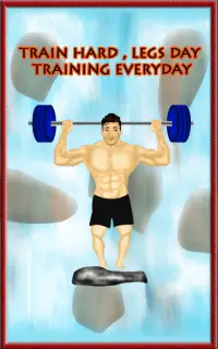 Squat like hell Training : From douche to fitness bodybuilder athlete - Free Edition Screen Shot 2