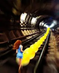 Subway Train Game Screen Shot 2