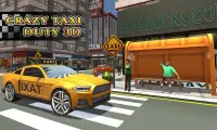 Crazy taxi driver simulator Screen Shot 3