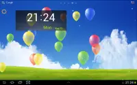 Galaxy S4 Floating Balloons Screen Shot 0