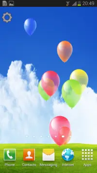 Galaxy S4 Floating Balloons Screen Shot 3