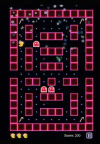 Pac-man A Christmas Game Screen Shot 1