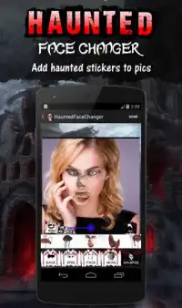 Haunted Face Changer Screen Shot 2