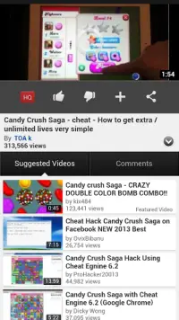 Candy Crush Saga lives Cheats Screen Shot 3