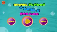 Animal Flower Puzzle for kids Screen Shot 6