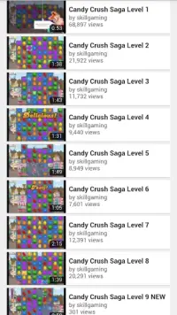 Candy Crush Saga LevelSolution Screen Shot 0