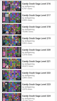 Candy Crush Saga LevelSolution Screen Shot 2