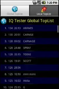 IQ Tester Screen Shot 1