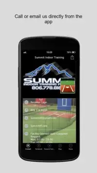 Summit Indoor Training Screen Shot 4