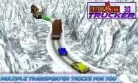 Winter Road Trucker Sim 3D Screen Shot 12