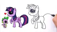 how to draw my little pony Screen Shot 1
