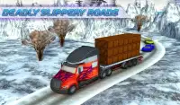 Winter Road Trucker Sim 3D Screen Shot 2
