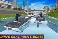 Police Boat Chase 2016 Screen Shot 10