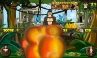 Brave Temple Gorilla: Bombs Screen Shot 2