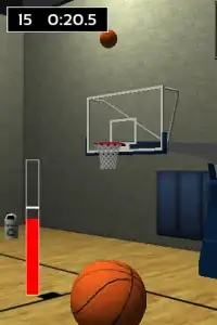 3D Basketball Shootout Screen Shot 2
