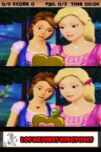 Find the differences Barbies! Screen Shot 2