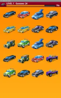 Cars Memory Game Screen Shot 4