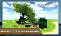 القش مزرعة شاحنة سجلات سائق 3D Screen Shot 12