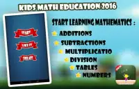 kids Maths Education 2016 Screen Shot 3