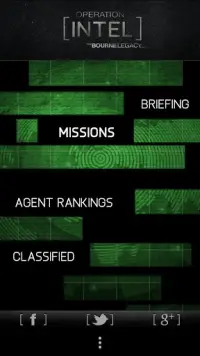 Bourne Legacy: Operation Intel Screen Shot 0