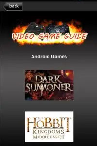 Video Game Guide Screen Shot 3