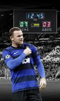 Wayne Rooney HD Live Wallpaper Screen Shot 0