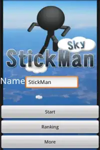 StickMan Sky Screen Shot 0