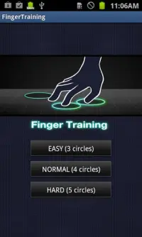 Finger Training Screen Shot 0