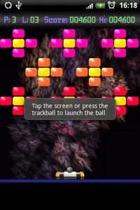 AndroidBreakout Screen Shot 1