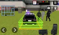 Cop Car Parking 3D Screen Shot 0