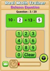 Real Math Trainer Screen Shot 0