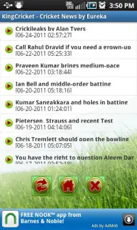 Cricket News by Eureka Screen Shot 3