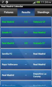 Real Madrid Calendar Screen Shot 2