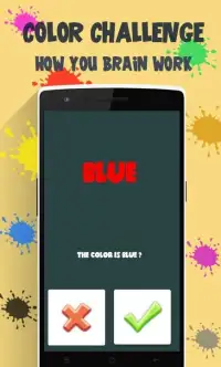 Color Challenge - Brain Game Screen Shot 4