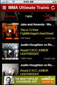 MMA Ultimate Training Screen Shot 0