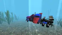Submarine Transformer Truck 3D Screen Shot 1
