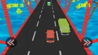 Blocky Cars: Smashy Road Screen Shot 2