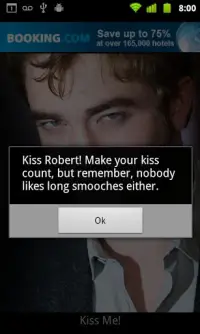 Kiss Edward Cullen Screen Shot 0