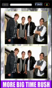 Big Time Rush-Difference Game Screen Shot 1