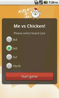 Chicken Tic-Tac-Toe! (Free) Screen Shot 0
